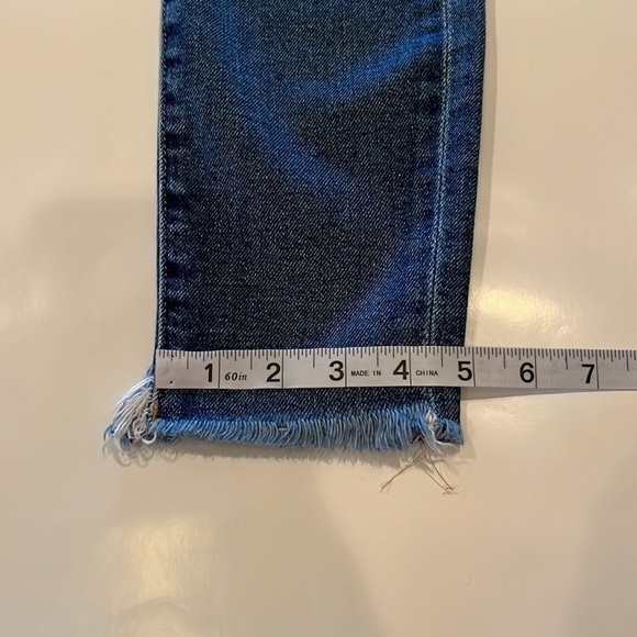 7 For All Mankind Luxe Vintage The Ankle Skinny Size 27 - Picture 7 of 16
